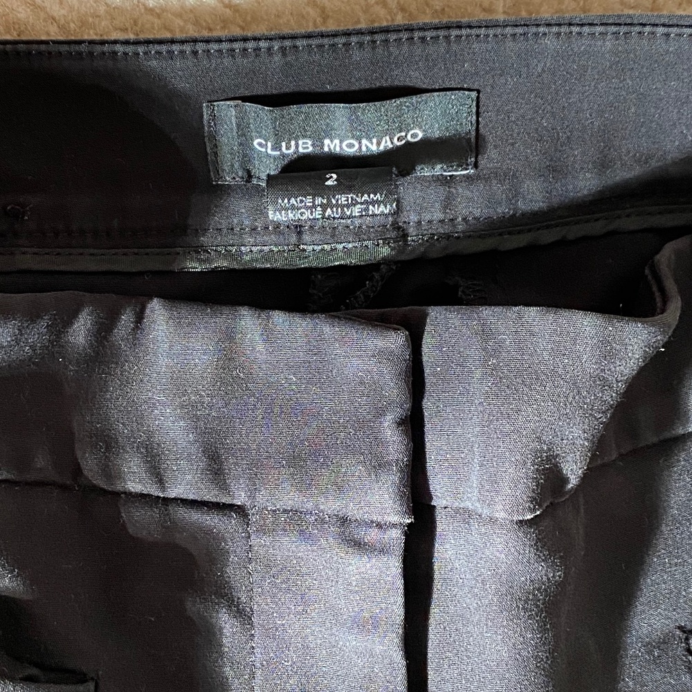 Club Monaco Black Women's Pants